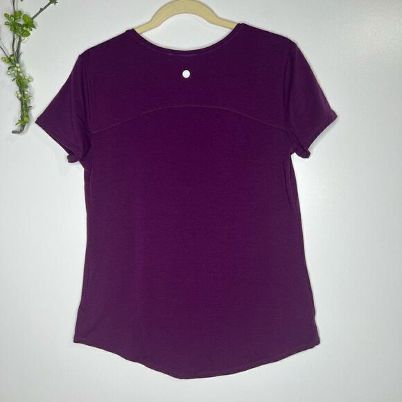 Zella Purple Active Wear Tee Shirt - Picture 7 of 7